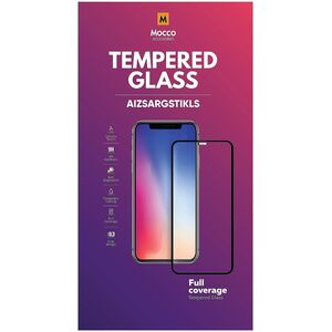 Mocco Mocco Full Face / Full Glue Tempered Glass Aizsargstikls Pilnam Ekrānam Apple iPhone 14 Plus Melns 14132034 4752168111147