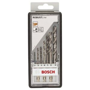 Wiertło Bosch do drewna spiralne sześciokątne 4 5 3 6 8mm zestaw (2607019923)