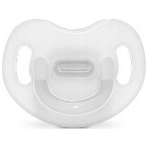 308081-SMOCZEK 100% SILIKONOWY            ANATOMICZNY SX PRO/6-18M/TRANSPARENTNY/NEW ALL SILICONE