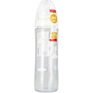 NUK NUK BUTELKA SZ 240ML NC SM 0-6M BIA 10745080 1/6