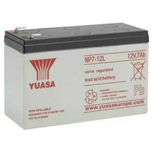 Μπαταρίες Fukawa - YUASA NP7-12L (12V/7Ah - Faston F2 250), životnost 5let 14102796 8595611305207