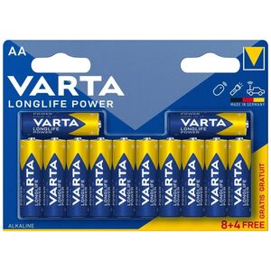 Varta Varta Batterie LONGLIFE Power AA NEU 12St. (8+4) 14103132 4008496067367