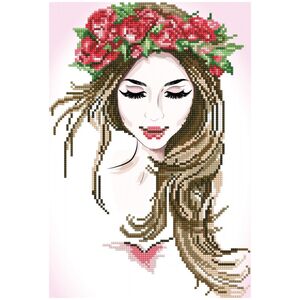 DIAMOND DOTZ Διαμαντένιο κέντημα Diamond Dotz Beauty σε στεφάνι 36x49cm DD5032 13913003 4897073244662