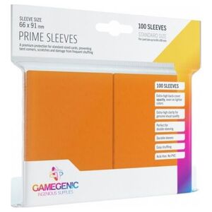 Gamegenic Gamegenic: Prime CCG Sleeves (66x91 mm) - Orange, 100 sztuk