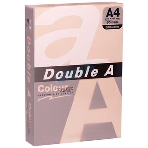 Double A Έγχρωμο χαρτί Double A, 80g, A4, 500 φύλλα, Old Rose 13831965 8858740000000