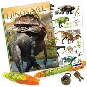 Σετ δημιουργικότητας Eaglemoss Ltd DINOSART Secret Diary, 15053 14079967 694704150538