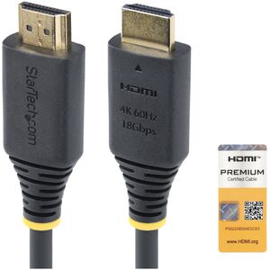 StarTech HDMI2-CABLE-4K60-3M kabel HDMI HDMI Typu A (Standard) Czarny