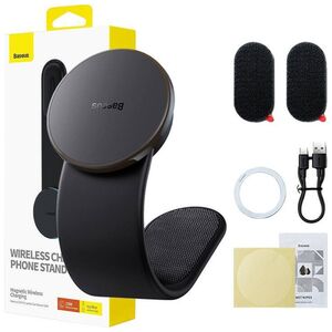 Baseus Uchwyt samochodowy z ładowarką Baseus C02 Pro Series