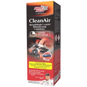 Moje Auto Moje Auto CleanAir odświeżacz klimatyzacji i nawiewów 150ml - New Car uniwersalny (6407-uniw) - 6407-uniw