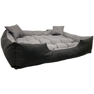 AIO Europe Legowisko dla psa ECCO 130x100 / 145x115 cm szaro-czarne