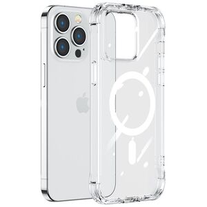 Joyroom Joyroom Magnetic Defender magnetyczne etui do iPhone 14 Pro pancerny pokrowiec z haczykami podstawką przezroczysty (kompatybilne z MagSafe)