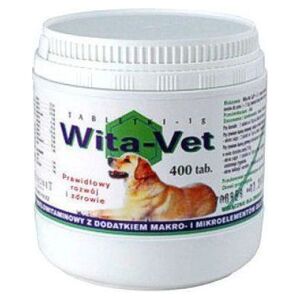 EUROWET WITA-VET Ca/P = 1.3 400 tabletek