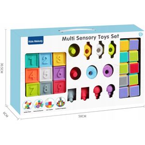 Zestaw miÄkkich klockÃ³w sensorycznych