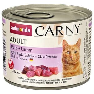 Animonda Cat Carny Adult smak: indyk, jagnięcina 200g
