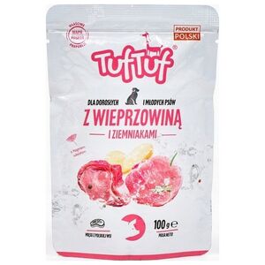 BULT TUF TUF Saszetka mielonki dla psa Wieprzowina z Ziemniakami 100g