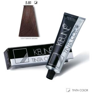 Keune Keune, Χρώμα Tinta, Μόνιμη Βαφή Μαλλιών, 5,81 Ανοιχτό Barista Brown, 60 ml για γυναίκες 13321875 8718734856818
