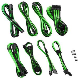 CableMod CableMod RT-Series PRO ModMesh 12VHPWR Κιτ διπλού καλωδίου για ASUS/Seasonic - μαύρο/ανοιχτό πράσινο 13334505 694365692972