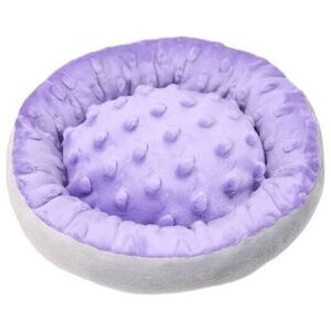 Mimikoko MIMIKO Pets Legowisko okrągłe mini 20cm wrzosowe