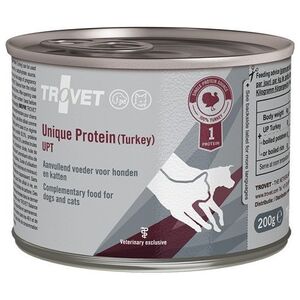 Trovet Trovet Unique Protein UPT Indyk dla psa i kota puszka 200g