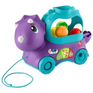 Fisher Price educational dinosaur (Lithuanian voiced)