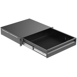 Caymon CAYMON RD220/B Συρτάρι για ντουλάπια rack 19" 2U, μαύρη έκδοση 13333395 5414795046115