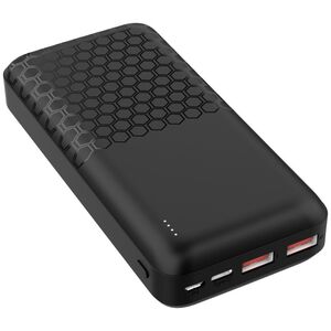 Platinet Platinet power bank 20000mAh PD QC, black (45932)