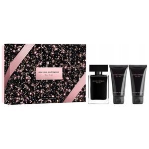 Set Narciso Rodriguez: For Her, Eau De Toilette, For Women, 50 ml + For Her, Hydrating, Body Lotion, 50 ml + For Her, Cleansing, Shower Gel, All Over The Body, For All Skin Types, 50 ml For Women