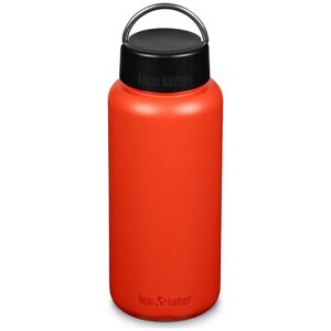 Klean Kanteen Kanteen Wide (mit Wide Loop Cap), 1182ml/40oz, Tiger Lily