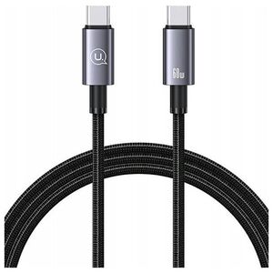 Kabel USB Usams USB-C - USB-C 1.2 m Czarny (USA1058)