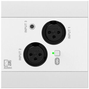 Audac AUDAC NWP320/W Πίνακας εισόδου ήχου δικτύου - 2 x XLR + jack 3,5 mm + BT (4 CH) Λευκή έκδοση 13337520 5414795046900