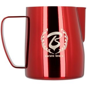Barista Space Barista Space - Dzbanek do mleka czerwony 350 ml