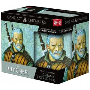 Cenega The Witcher Geralt & Vincent van Gogh miseczka Czarny, Wielobarwny Uniwersalne 1 szt.