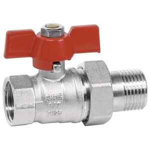 Ferro Zawór kulowy nakrętno-wkrętny 3/4" (KSS2)