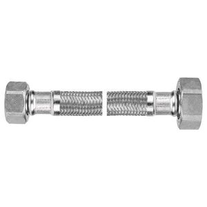 Wężyk przyłączeniowy Ferro Wąż w oplocie stalowym 1/2"x3/4" NN L-50cm PWS74