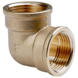 Ferro Kolanko nakrętno-nakrętne 6/4" mosiężne - K07Z
