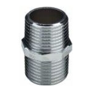 Viega Nypel gwint zewnętrzny brąz 1/2" chrom (447908)