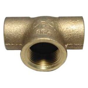 Viega Trójnik gwint wewnętrzny 18mm x 1/2" x 18mm brąz (103767)