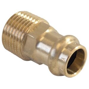 Viega Złączka przejściowa 15mm x 3/4" brąz (287 764)
