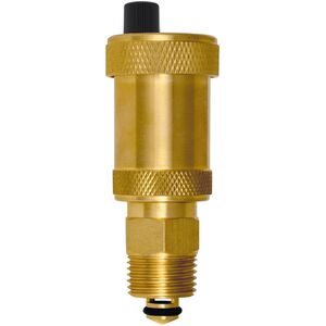 Ferro odpowietrznik automatyczny 1/2" z zaworem stopowym (015AS2)