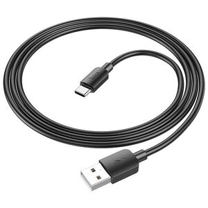 Kabel USB Hoco HOCO kabel USB A do Typ C PD 2,4A 27W X96 1 m czarny