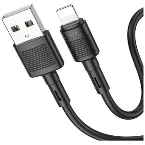 Kabel USB Hoco HOCO kabel USB A do Lightning 2,4A X83 1 m czarny