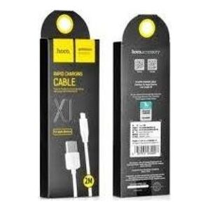 Kabel USB Hoco USB-A - Lightning 1 m Biały (110303)