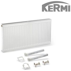 Grzejnik KERMI V 33/300/600  lewy Z ZAWIESZENIAMI 629WGrzejniki stalowe V33