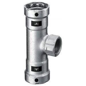 Trójnik 3/4 x 1/2 x 3/4 stal / ocynkowaneŁącznik do rur