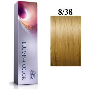 Wella Professionals Wella Professionals, Χρώμα Illumina, Μόνιμη Βαφή Μαλλιών, 8/38 Ανοιχτό Ξανθό Χρυσό Μπλε, 60 ml για γυναίκες 13080910 8005610543505