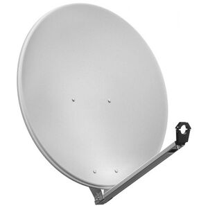 Antena satelitarna Goobay 80cm, Alumioniowa, Szary (67334)