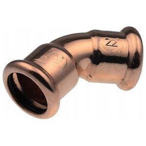 Kolano 45° Copper - 15 (S)KAN-THERM