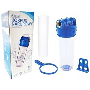 Zestaw: Korpus narurowy 3/4’’ kompletny z kluczem, płytką i wkładem PS10