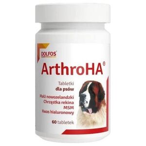 Dolfos Arthro HA Witaminy dla Psa na Stawy 60 Tabletek
