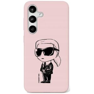 KARL LAGERFELD futerał do SAMSUNG S25 KLHMS25SPNYKGRTP (Magnetic Silicone Graffiti Ikonik) różowy